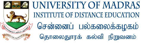 UNIVERSITY OF MADRAS Online
