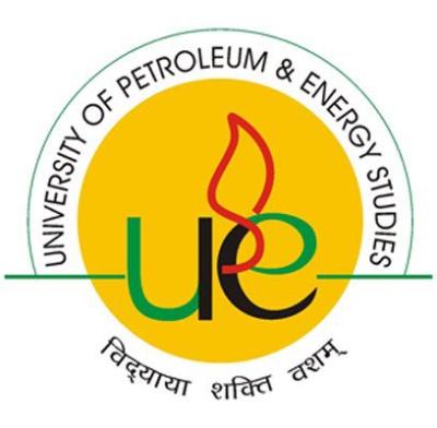 UNIVERSITY OF PETROLEUM AND ENERGY STUDIES, UPES Online