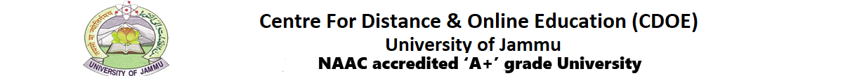 University of Jammu Online